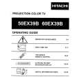HITACHI 60EX39B Instrukcja Obsługi