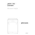 JOHN LEWIS JLBIDW1200 Instrukcja Obsługi