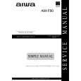 AIWA AMF80AEZAK Instrukcja Serwisowa