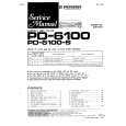 PIONEER PD-6100-S Instrukcja Serwisowa