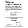 EMERSON EWD7003 Instrukcja Serwisowa