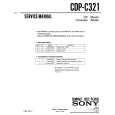 SONY CDP-C321 Instrukcja Serwisowa