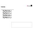 TOSHIBA TLP450J Instrukcja Obsługi