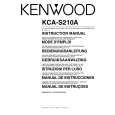 KENWOOD KCA-S210A Instrukcja Obsługi