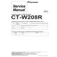 PIONEER CT-W208R/SDXJ Instrukcja Serwisowa