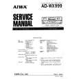 AIWA AD-WX999 Instrukcja Serwisowa