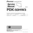 PIONEER PDK-50HW3 Instrukcja Serwisowa