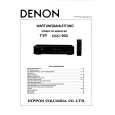DENON DCD-960 Instrukcja Obsługi