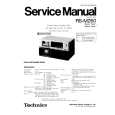 TECHNICS RSM260 Instrukcja Serwisowa