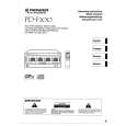 PIONEER PDF100 Instrukcja Obsługi