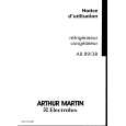ARTHUR MARTIN ELECTROLUX AR8993B Instrukcja Obsługi