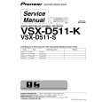 PIONEER VSX-D511-K/MYXJIGR Instrukcja Serwisowa