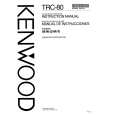 KENWOOD TRC80 Instrukcja Obsługi