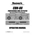NUMARK CDN88 Instrukcja Obsługi