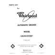 WHIRLPOOL CA2452XSW1 Katalog Części