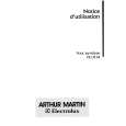 ARTHUR MARTIN ELECTROLUX FE1014W1 Instrukcja Obsługi