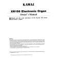 KAWAI XR150 Instrukcja Obsługi