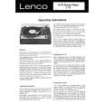 LENCO L-75 Instrukcja Obsługi