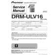 PIONEER DRM-ULV16/ZUCKFP Instrukcja Serwisowa