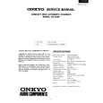 ONKYO DXC500 Instrukcja Serwisowa