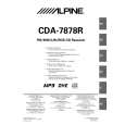 ALPINE CDA7878R Instrukcja Obsługi