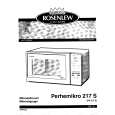 ROSENLEW RP217S Instrukcja Obsługi