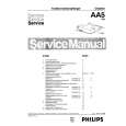 PHILIPS AA5AA Instrukcja Serwisowa