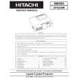 HITACHI CPS220W Instrukcja Serwisowa