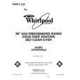WHIRLPOOL SF370PEWW2 Katalog Części