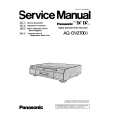 PANASONIC AG-DV2700EB Instrukcja Serwisowa