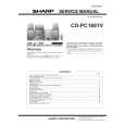 SHARP CD-PC1881V Instrukcja Serwisowa