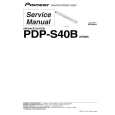 PIONEER PDP-S40B/XTW/E5 Instrukcja Serwisowa