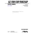 SONY AZRM256P Instrukcja Serwisowa