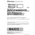 PIONEER AVH-P4000DVD/XNEW5 Instrukcja Serwisowa
