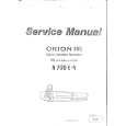 ORION N700EV Instrukcja Serwisowa