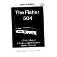 FISHER 504 STUDIO STANDARD Instrukcja Serwisowa