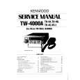 KENWOOD TW4000A Instrukcja Serwisowa