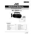 JVC RCQW33 Instrukcja Serwisowa