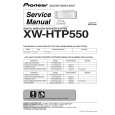 PIONEER XW-HTP550/KUCXJ Instrukcja Serwisowa