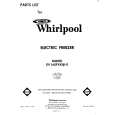 WHIRLPOOL EV160FXKW0 Katalog Części