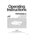 PANASONIC AG1980 Instrukcja Obsługi