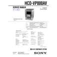 SONY HCD-VP800AV Instrukcja Serwisowa