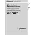PIONEER DEH-P55BT/XN/EW5 Instrukcja Obsługi