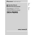 PIONEER DEH-P80RS/XN/ES Instrukcja Obsługi