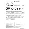 PIONEER DVK101(1) I Instrukcja Serwisowa