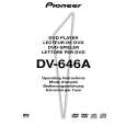 PIONEER DV-646A Instrukcja Obsługi