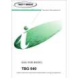 AEG TBG 640 Instrukcja Obsługi