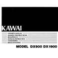 KAWAI DX900 Instrukcja Obsługi