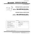 SHARP WA-MP55H(S) Instrukcja Serwisowa