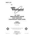WHIRLPOOL SF330PSRW0 Katalog Części